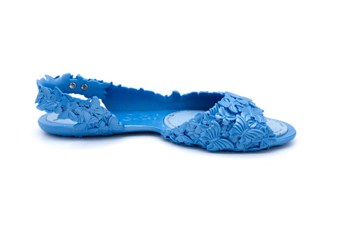 Butterfly women blue sandal