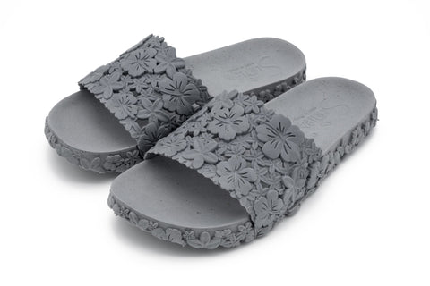 Hawaii Women’s Dark Grey Slides Footwear