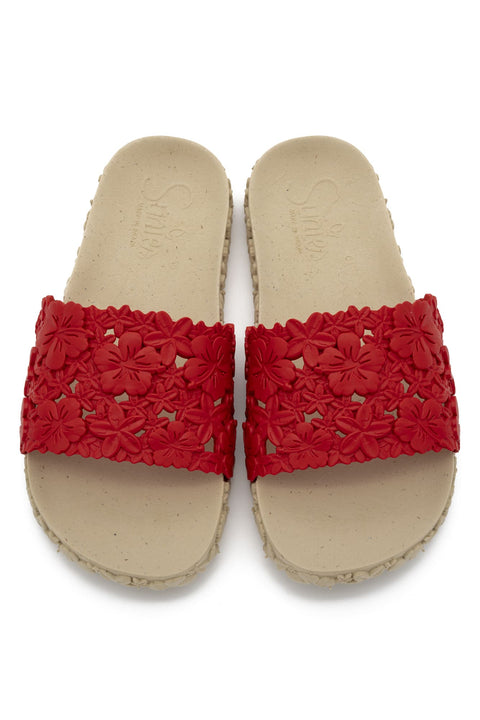 Claquettes Hawaii Rouges